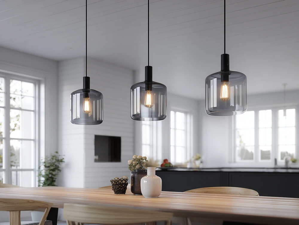 En professionellt installerad belysningslösning som uppfyller kundens önskemål och krav på säkerhet.