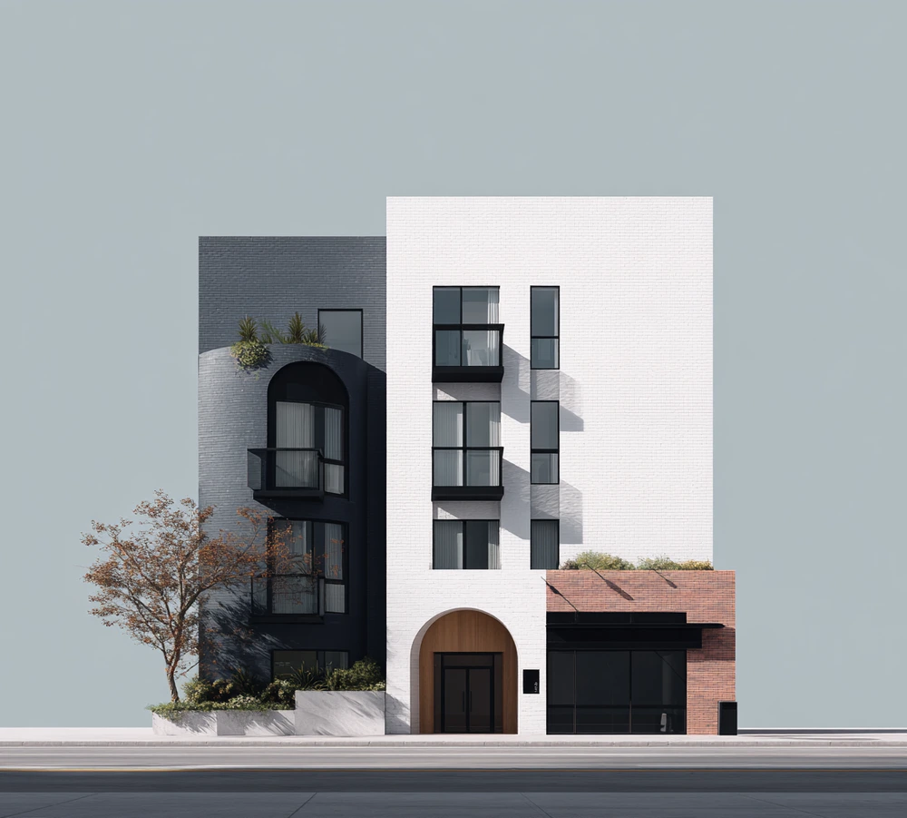 En elektriker som inspekterar elsystemet i en bostadsrättsförening inför en renovering.